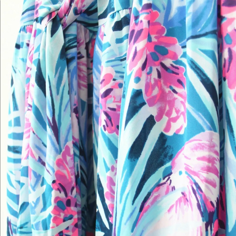 New Lilly Pulitzer Aviana Maxi Dress - Picture 5 of 8